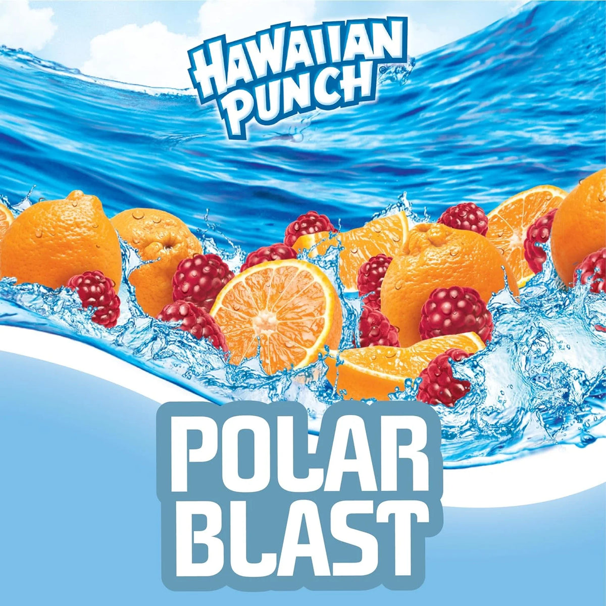 Hawaiian Punch Polar Blast Juice, 10 Fluid Ounce, 6 Count Bottles G83240