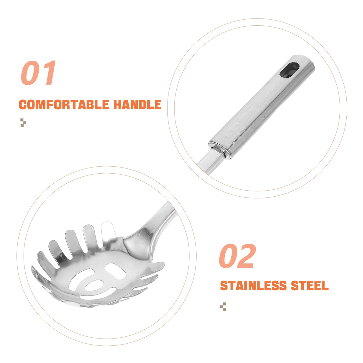 Stainless Steel Pasta Server U706871