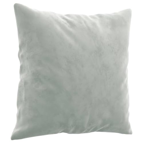 Light Gray Velvet 2 Piece Sofa Set S50590