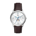 Chronograph Watch with Stainless Steel Bracelet or Genuine Leather Band X4720