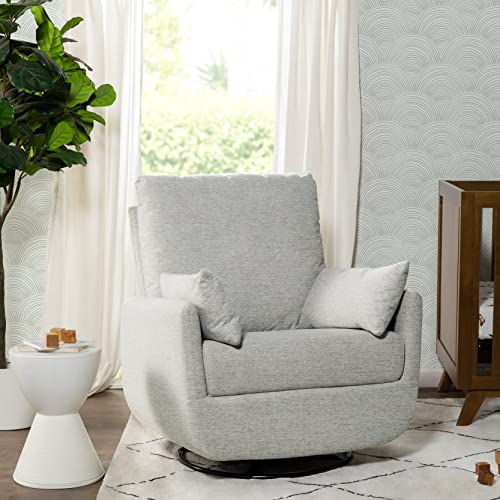 Ivory Boucle Swivel Glider M26739