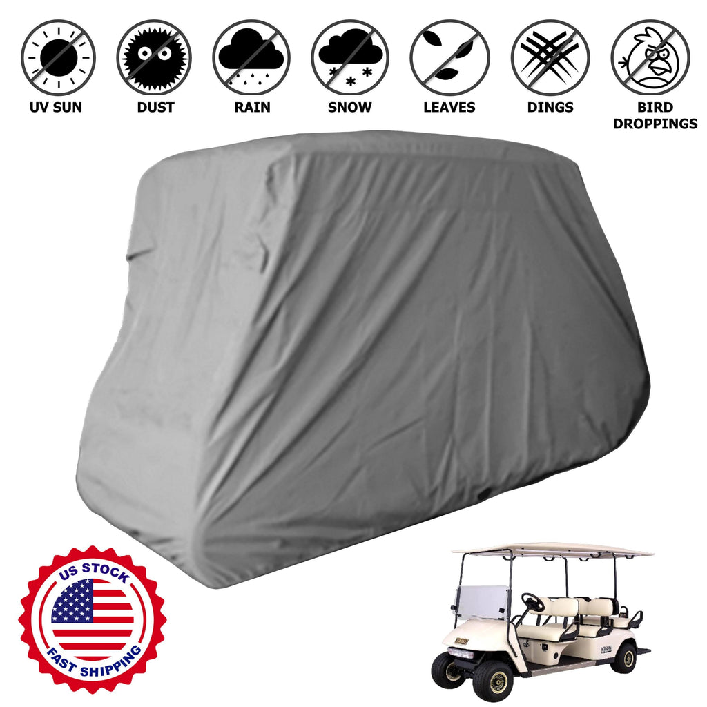 Golf Cart Storage Cover 4 Seater Grey C155321