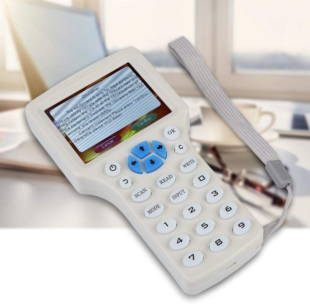 Handheld RFID Copier ID IC Reader Writer with 3.2 Inch Screen D884