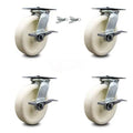 8x22 Heavy Duty Nylon Caster with Side Lock G117945