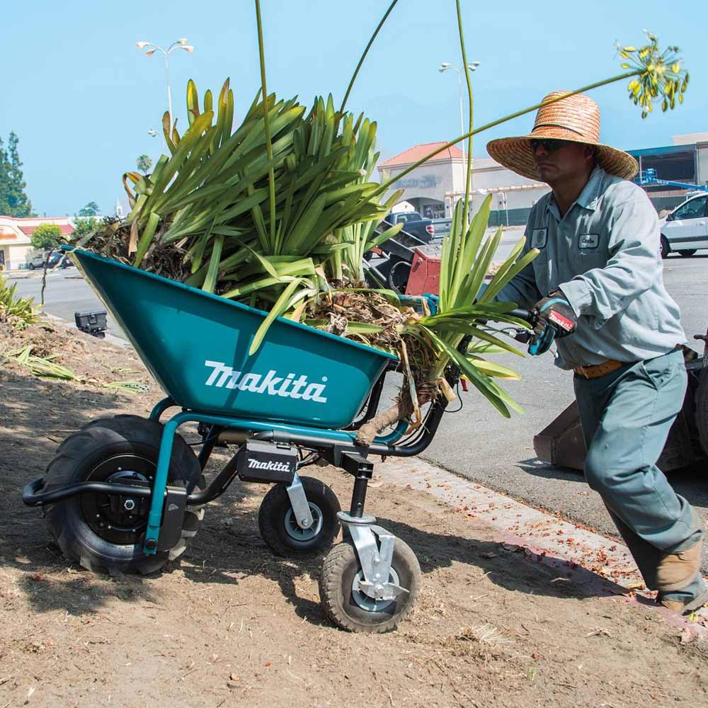 18V X2 Brushless Cordless Power-Assisted Wheelbarrow G627825