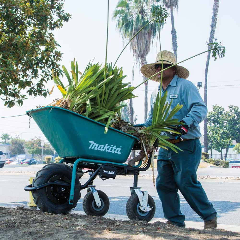 18V X2 Brushless Cordless Power-Assisted Wheelbarrow G627825