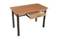 Small Rectangular Walnut-Stained Hickory Writing Desk B789