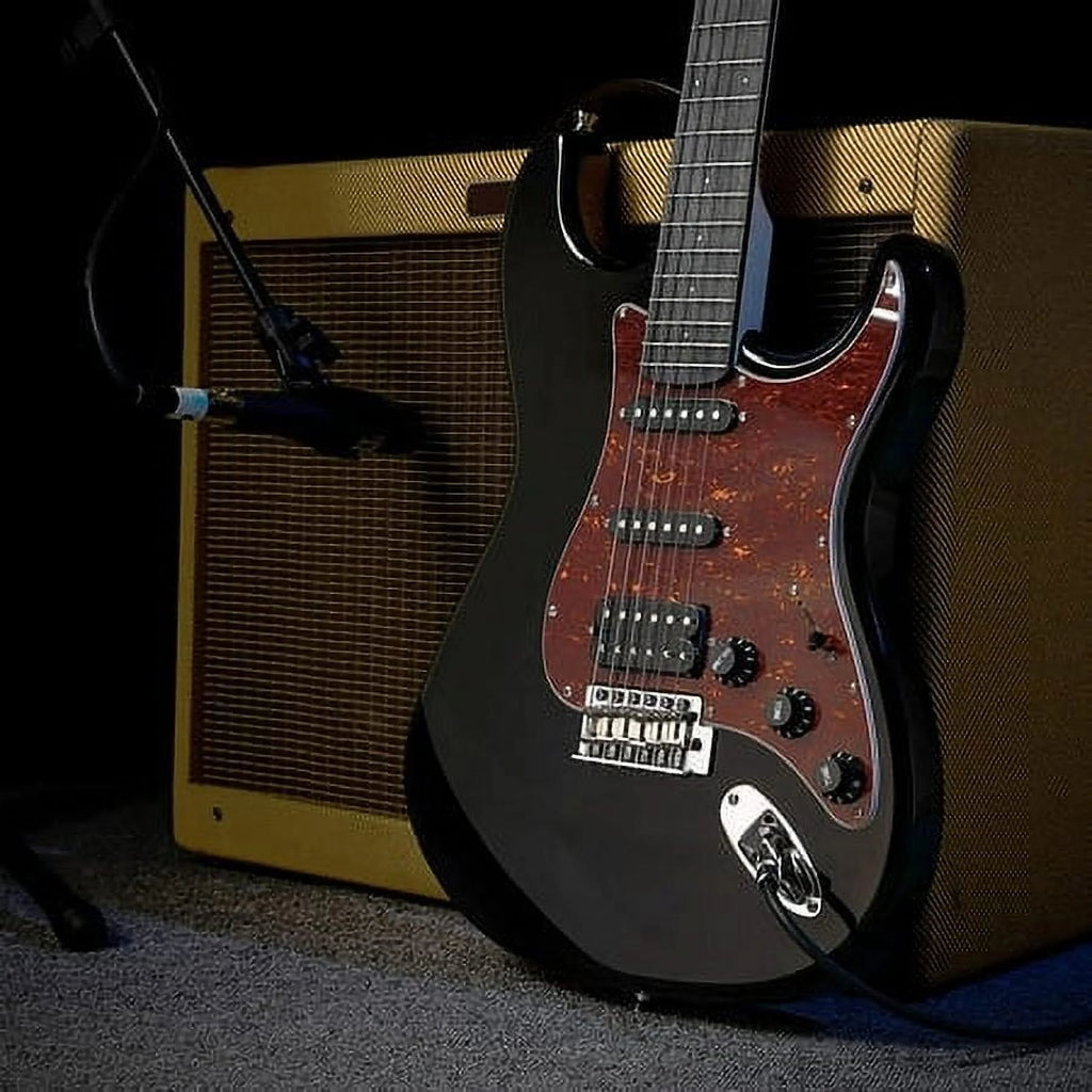 39 Inch Solid Body Electric Guitar with Single Coil Split System M444