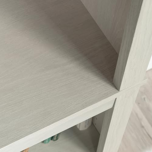5 Tier Wooden Bookcase Bookshelf in Chalked Chestnut U24216