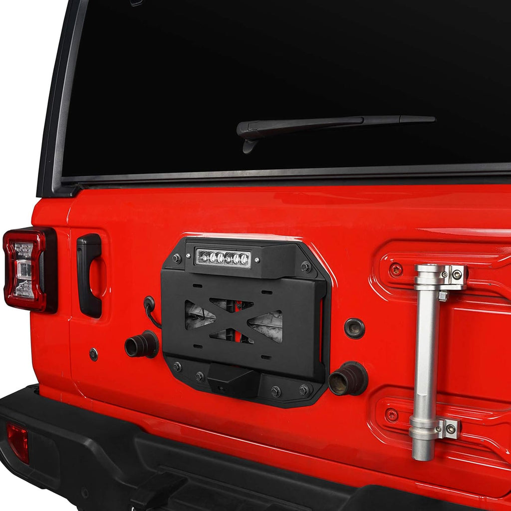 Spare Tire Delete License Plate Relocation Kit H850