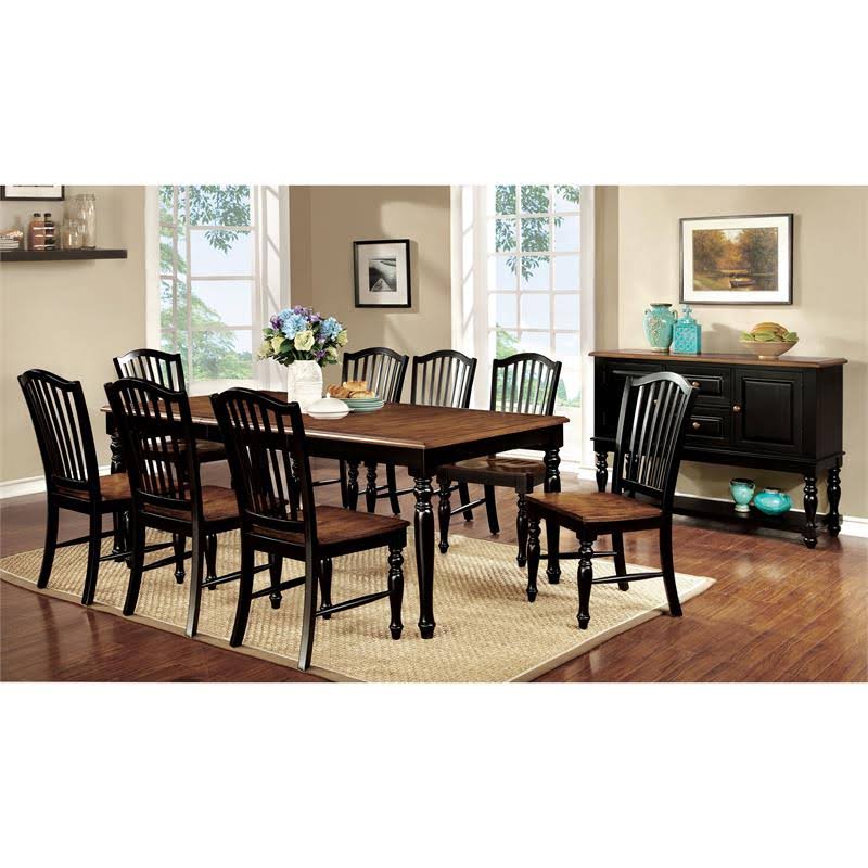 Antique Oak Dining Chair Set of 2 X482