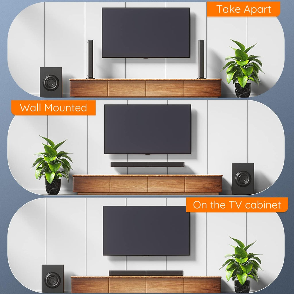 Sound Bars for TV with Subwoofer, 2.1 Channel L24505