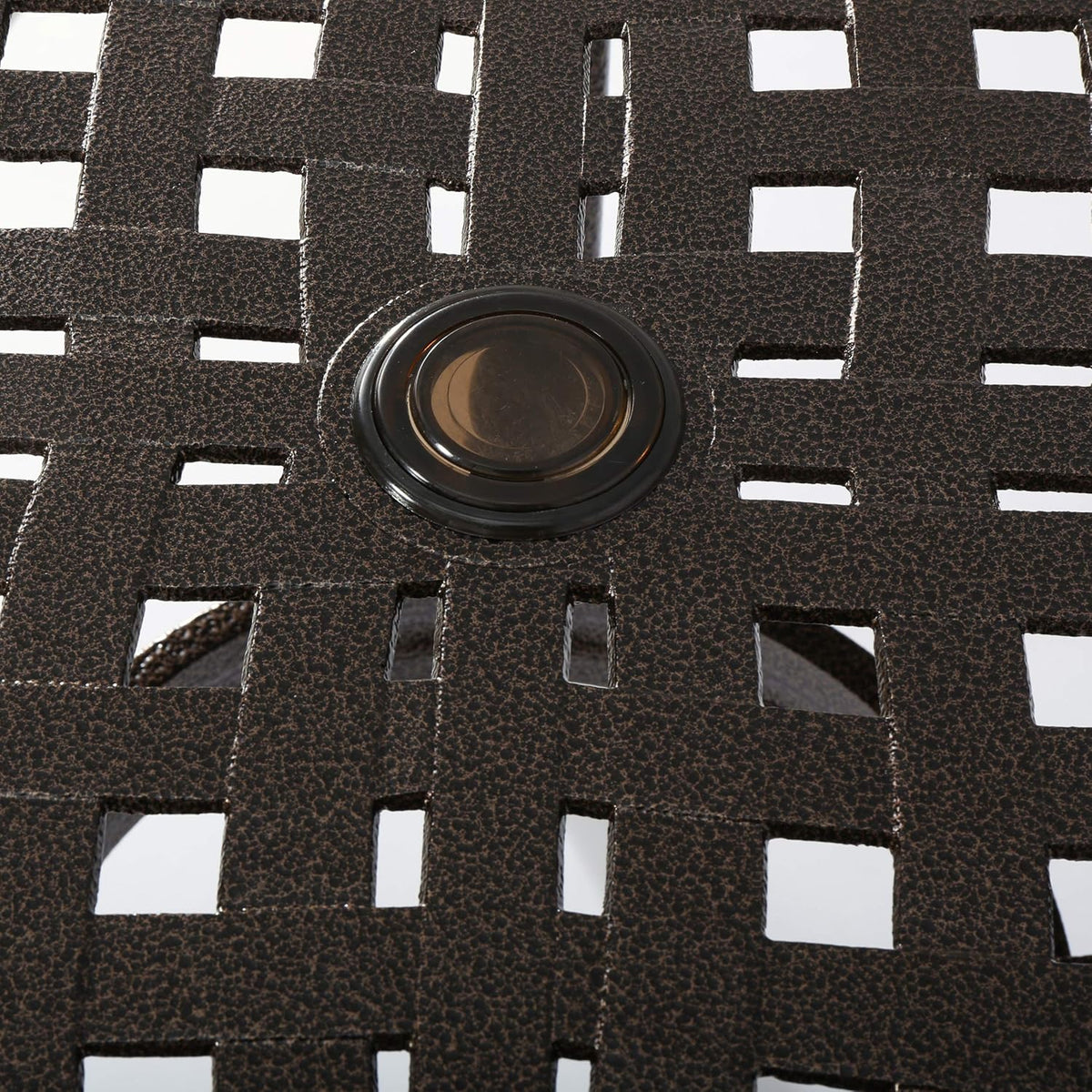 Hammered Bronze Cast Aluminum 5 Pcs Outdoor Dining Set I382973
