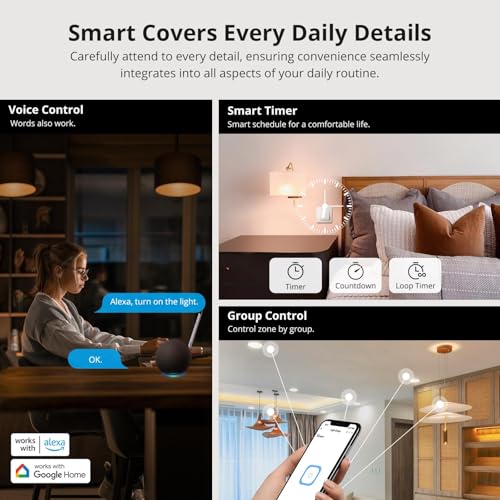 ZigBee Smart Light Switch 2-Pack D284