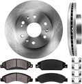 330 mm 6 Lug Brake Disc Rotors + Ceramic Brake Pads + Clips P50282