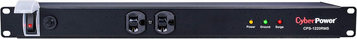 10 Outlets 15ft Power Cord 1U Rackmount PDU Pack of 2 Z282