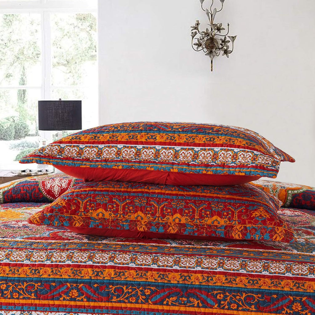 Cotton Bedspread Quilt Set E13010
