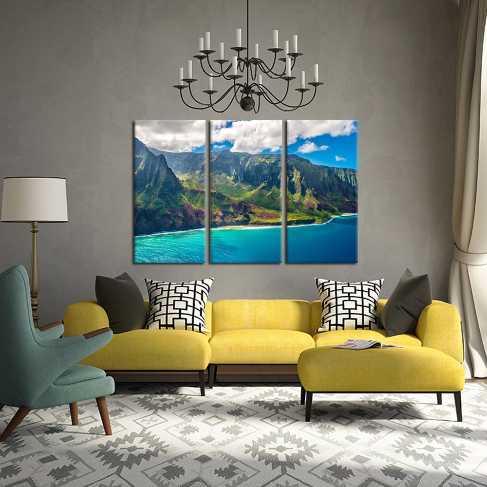 Large Nature Art Poster Print on Canvas 16x32inchx3pcs I505