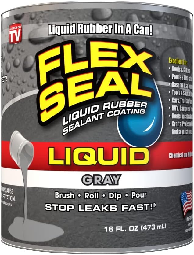 Liquid Rubber 1-gal Gray B68214