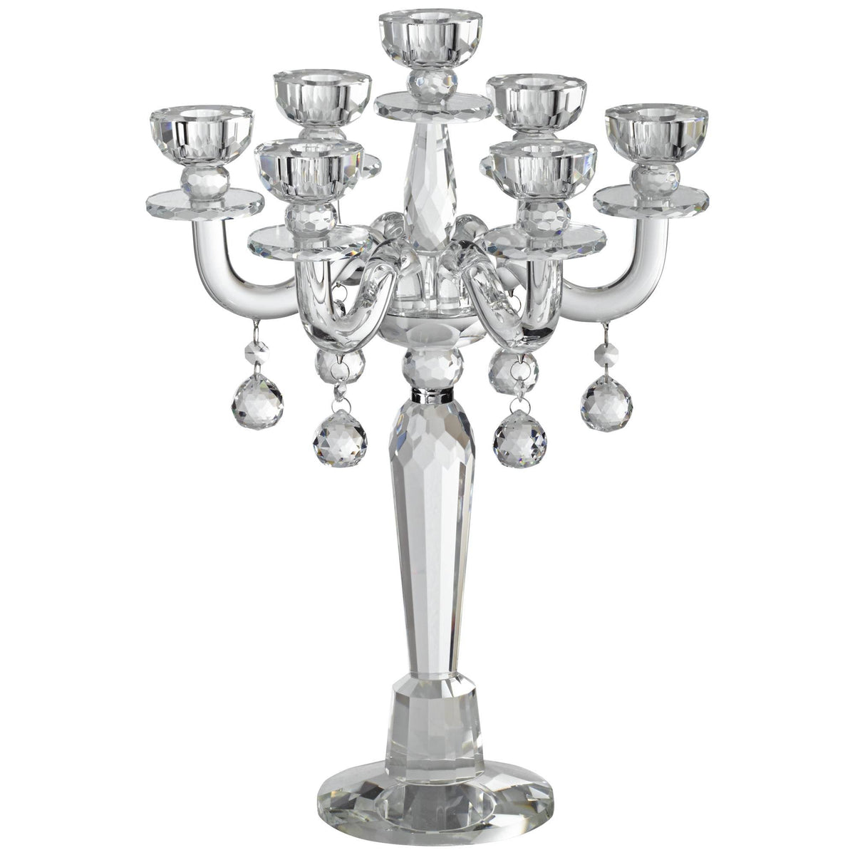 Crystal Candelabra Taper Candle Holder L57907