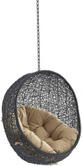 Black Outdoor Patio Lounge Chair W2865
