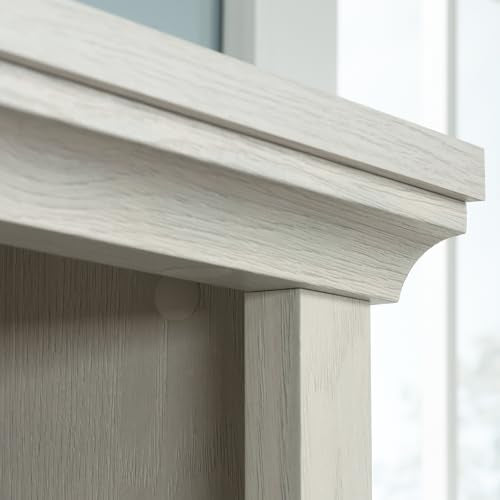5 Tier Wooden Bookcase Bookshelf in Chalked Chestnut U24216