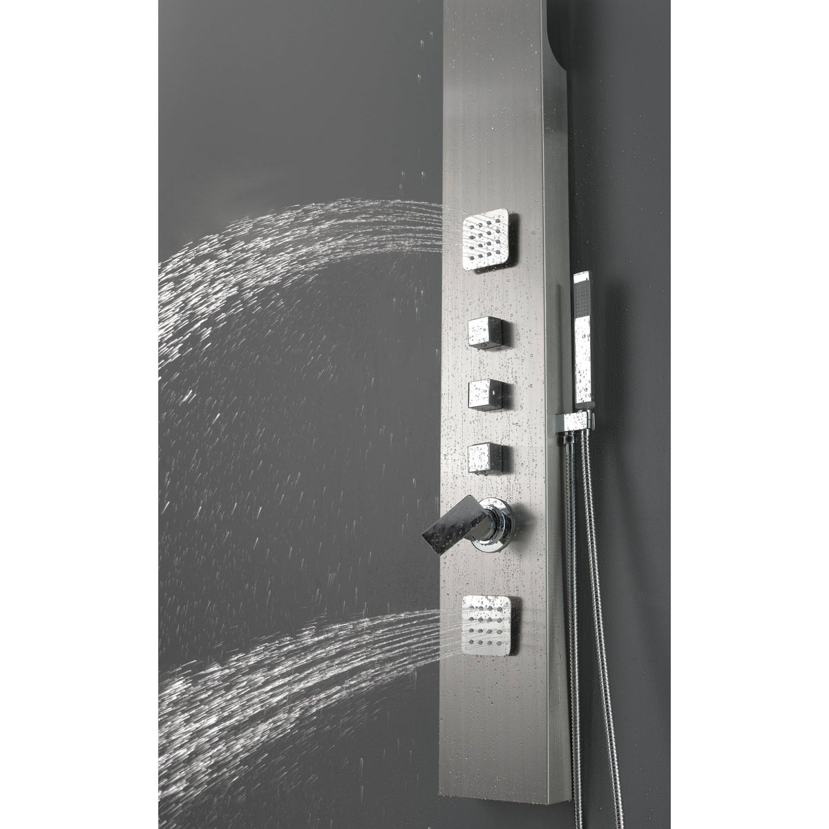 Wall Mount Stainless Steel Shower Panel in Chrome N65731