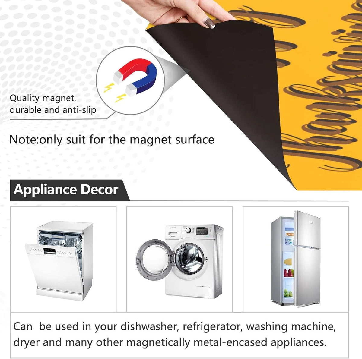 Dishwasher Magnet Cover 23"Wx26"H R88335