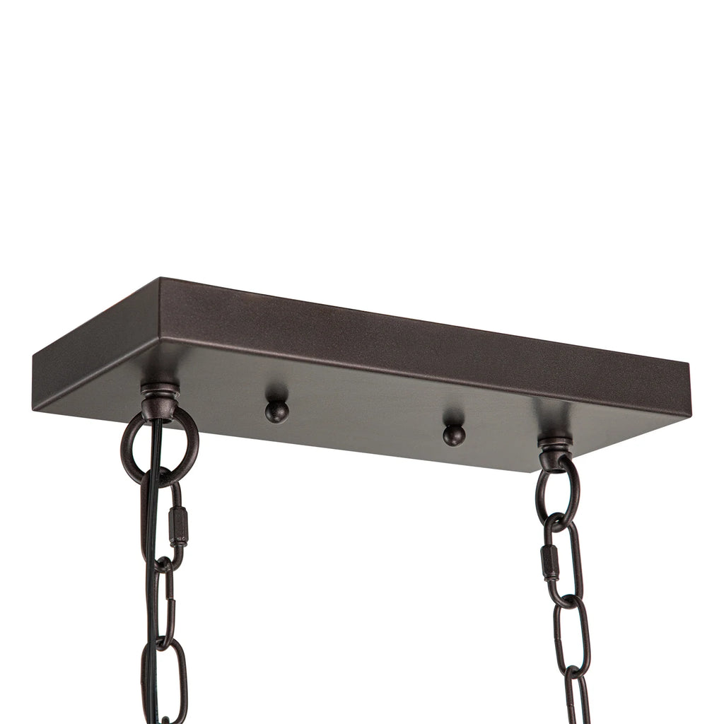 Bronze 5-Light Kitchen Island Pendant B149