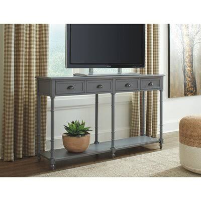 Gray Console Table W4820