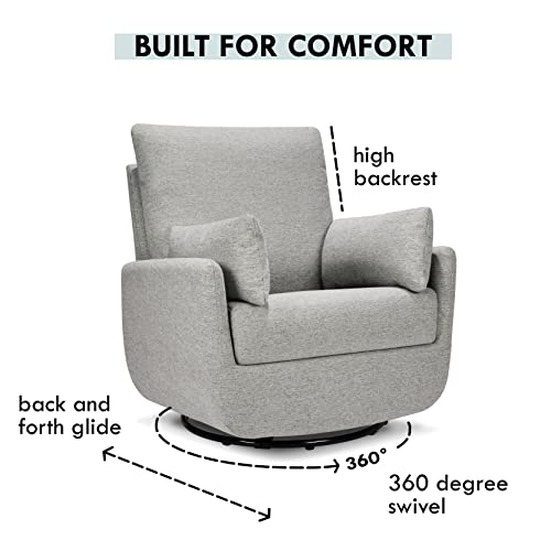 Ivory Boucle Swivel Glider M26739