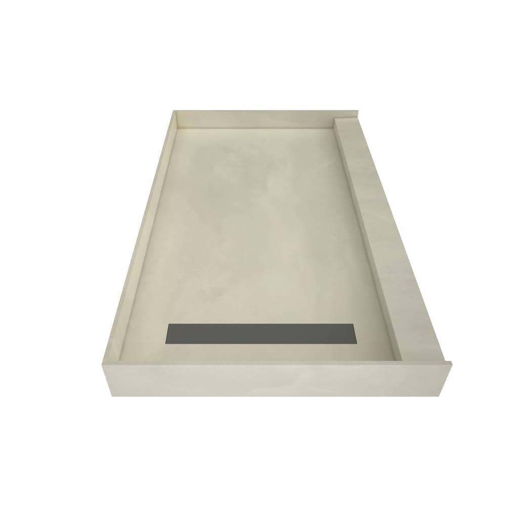 Single Threshold Shower Base with Drain O50233