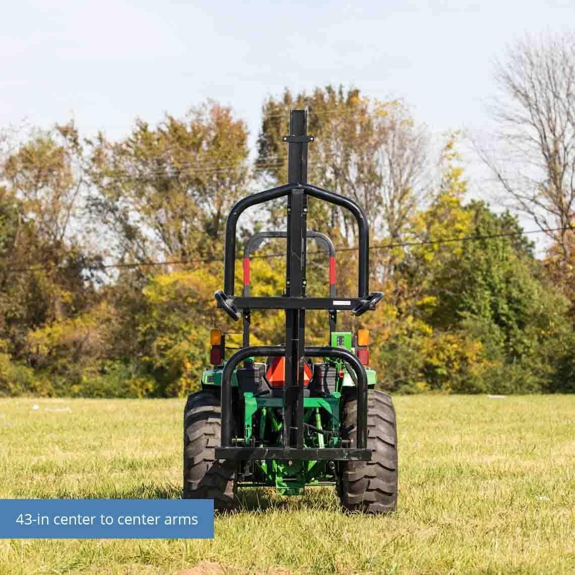 3 Point Hydraulic Hay Bale Lift C124536