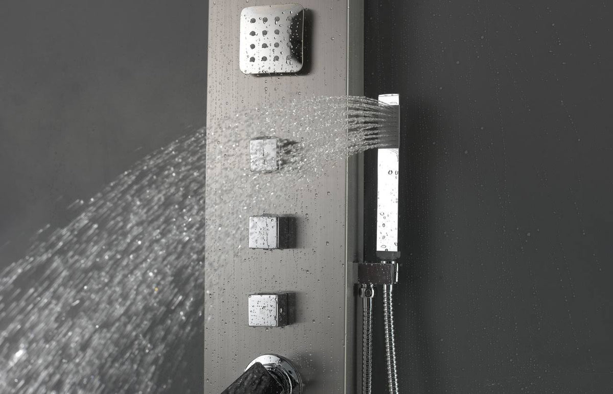 Wall Mount Stainless Steel Shower Panel in Chrome N65731