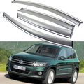 Car Window Visor Vent Shade Deflector Sun Rain Fog Guards J455