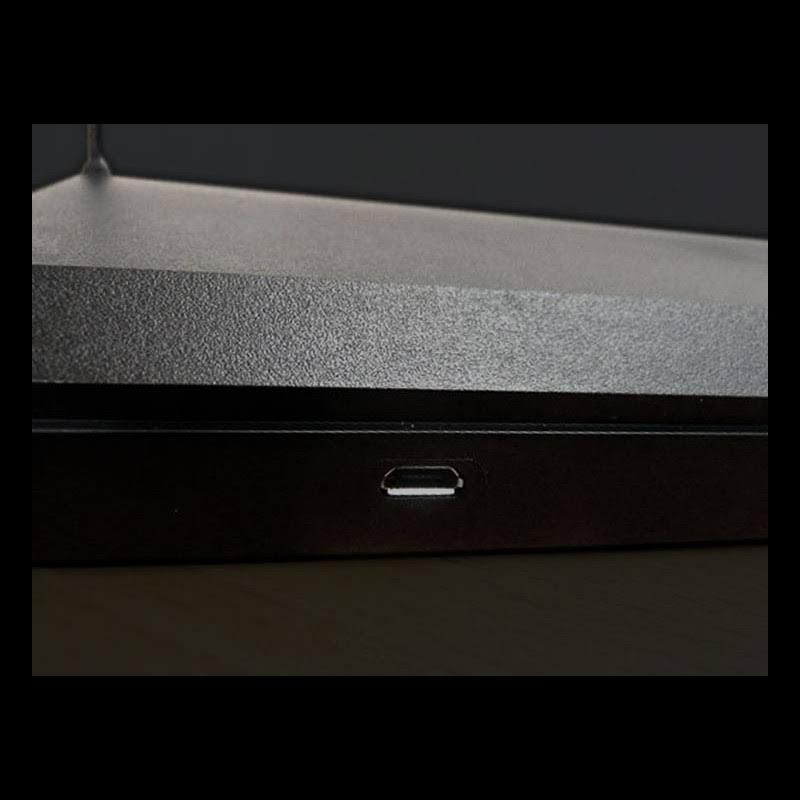Display Case 1/18th LED Black D968