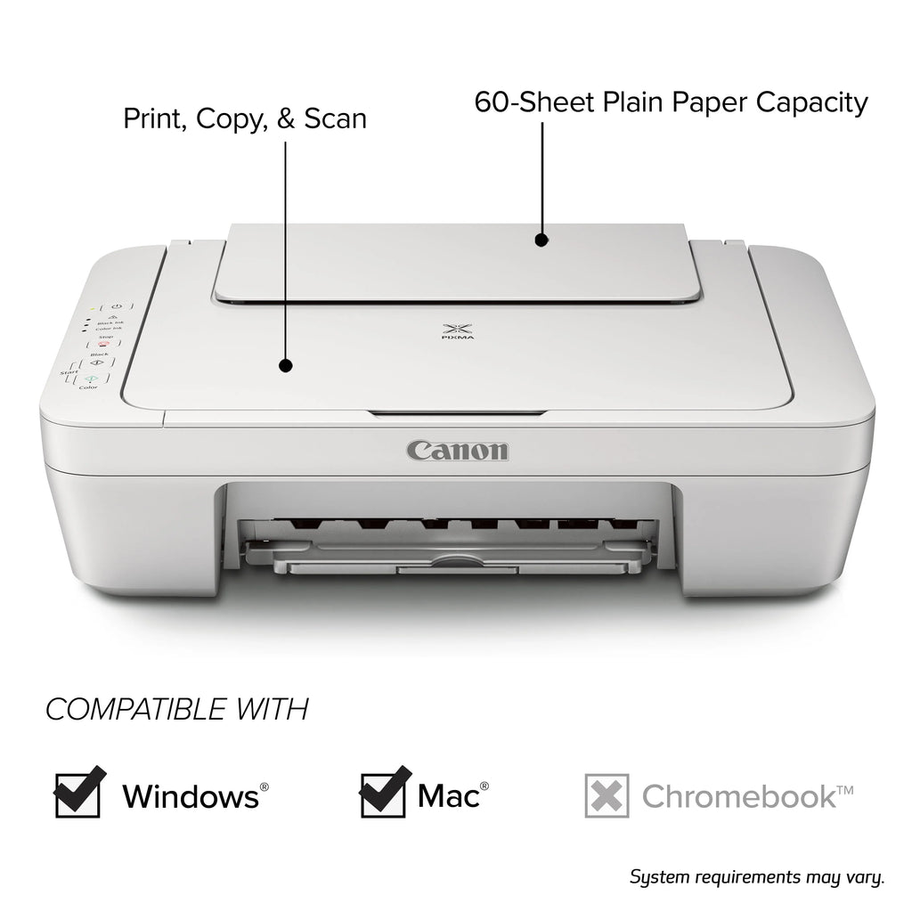 White All-in-One Color Inkjet Printer D567