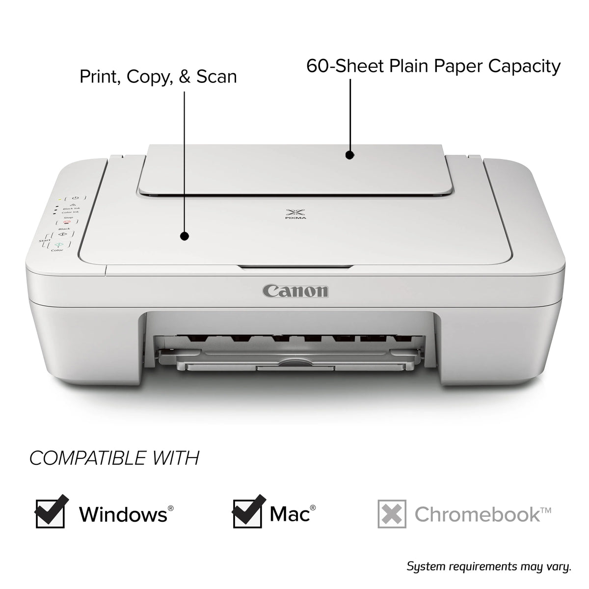 White All-in-One Color Inkjet Printer D567