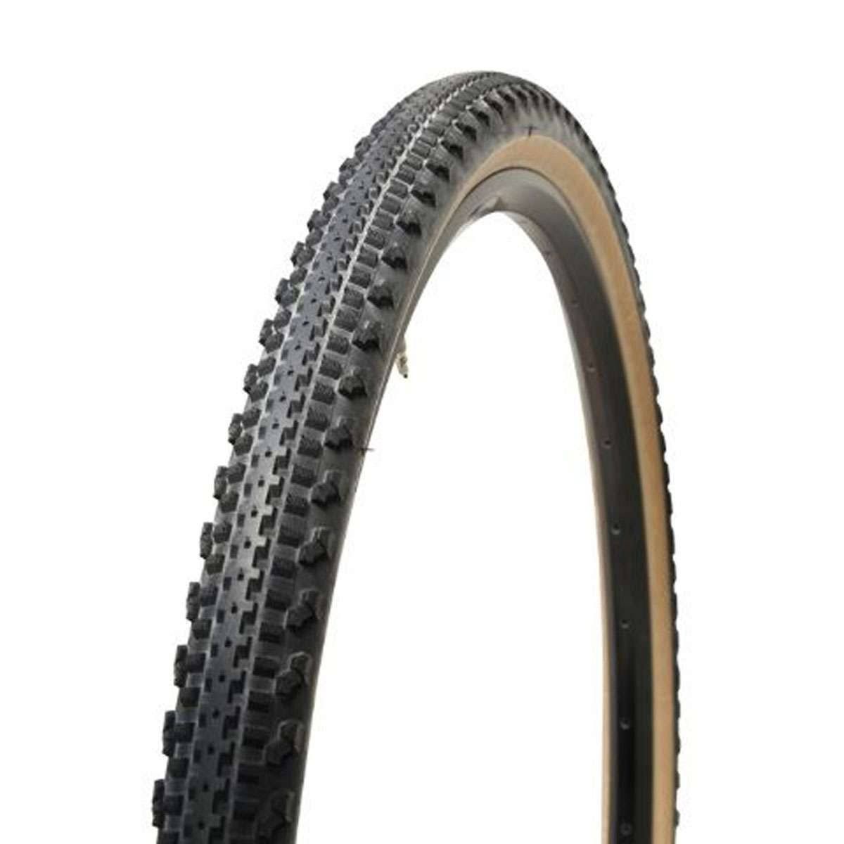 650B x 50 Black/Skinwall Bicycle Tire K277