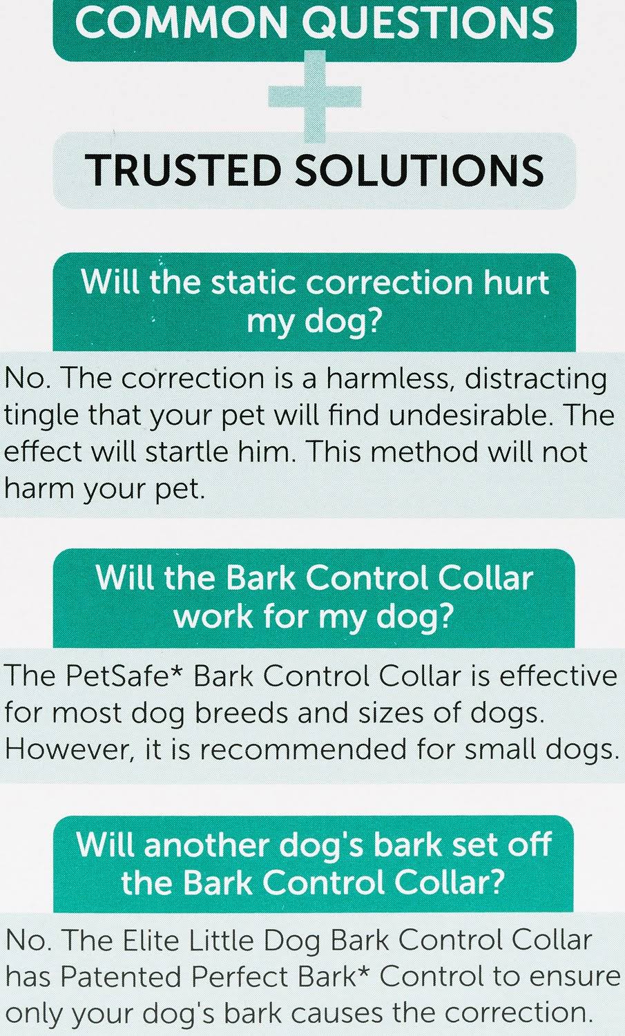 Little Dog Bark Control Collar D7954