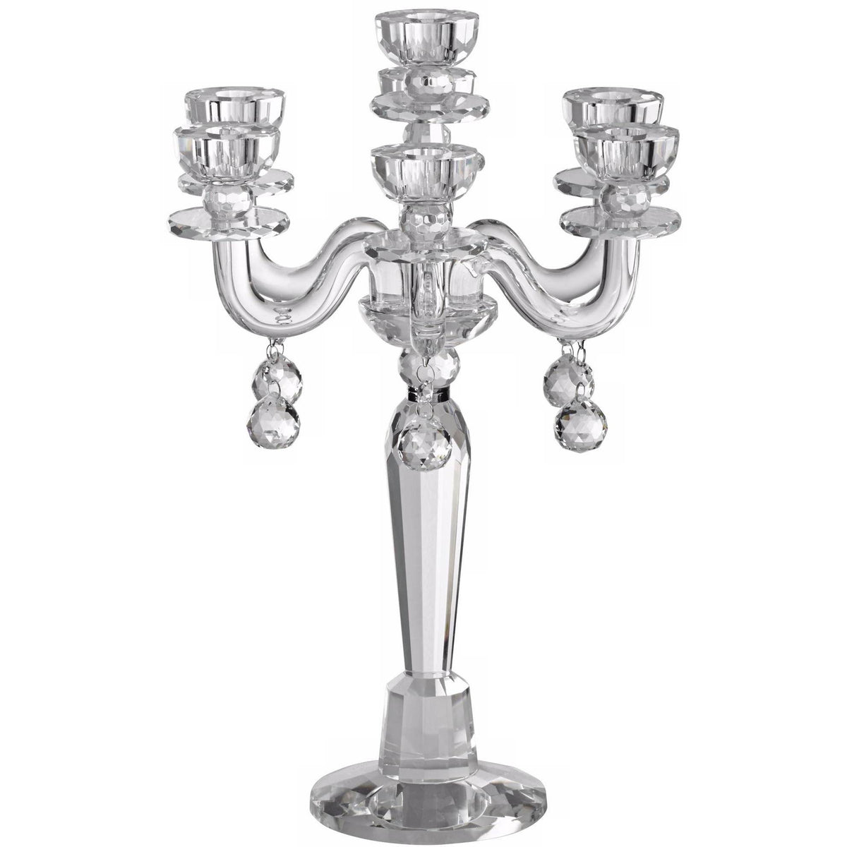 Crystal Candelabra Taper Candle Holder L57907