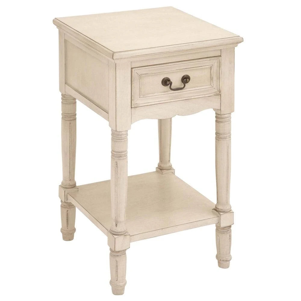 Antiqued Solid Wood Night Stand M675