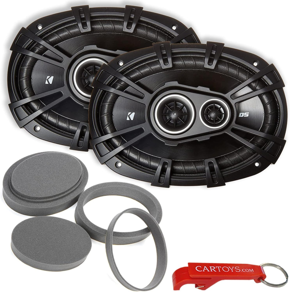 6x9 360 Watt 3-Way Car Audio Coaxial Speakers K431758