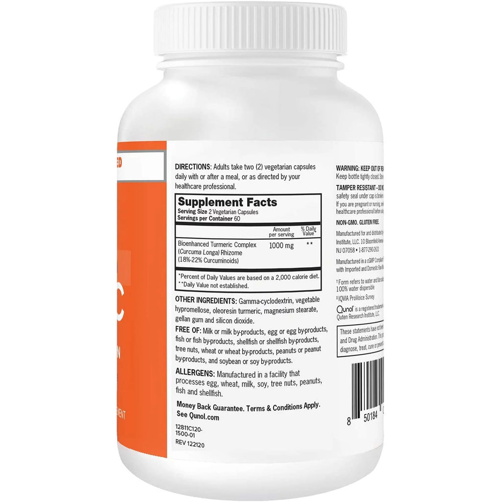 Turmeric Veggie Caps, 120 ct. B1221