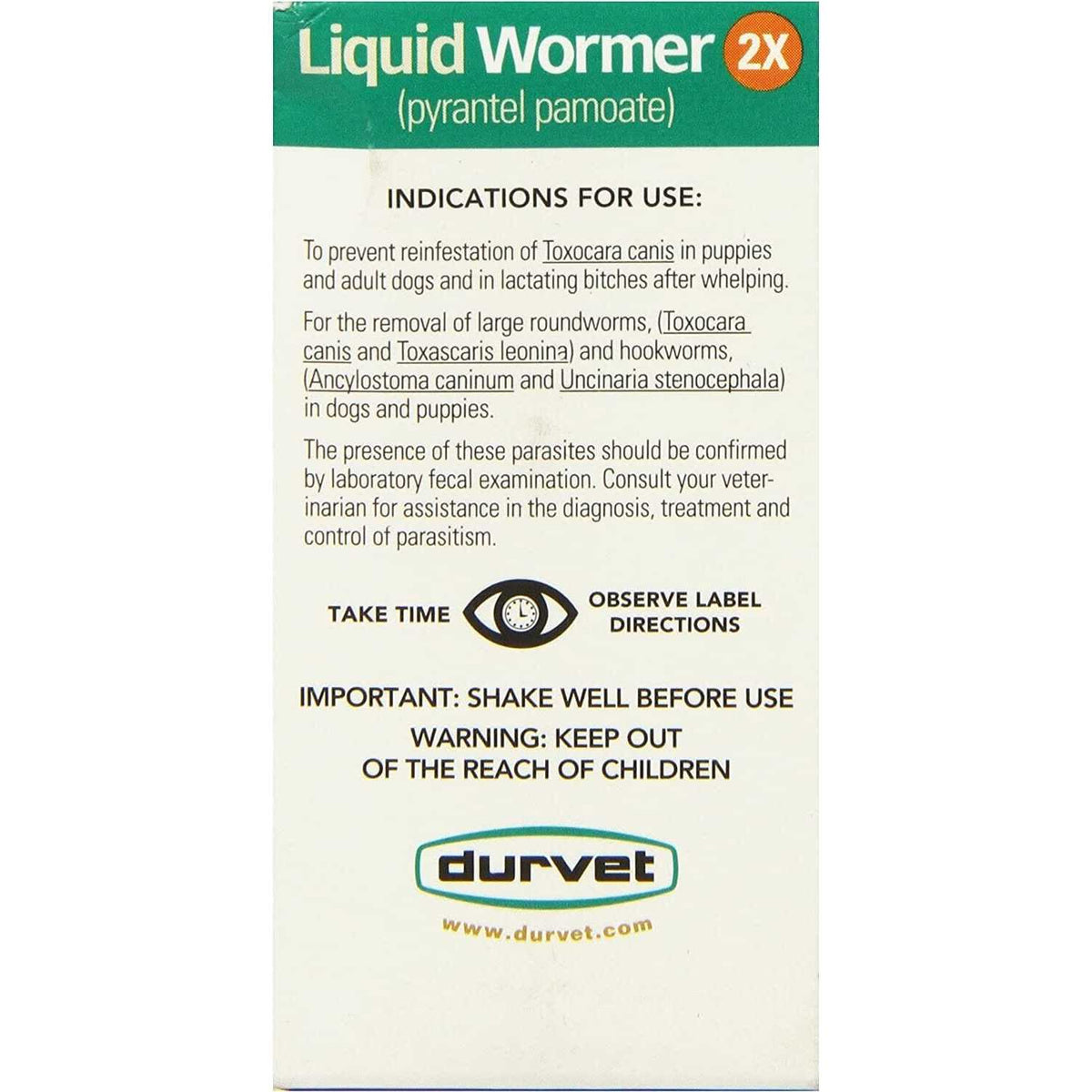 Liquid Dog Wormer 2X L390