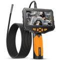 Industrial Endoscope with Screen, 0.21inch Handheld Borescope Inspection Camera with Waterproof Gooseneck Probe, 4.5inch IPS Display G6799