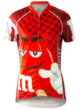 Women's Red Cycling Jersey G693
