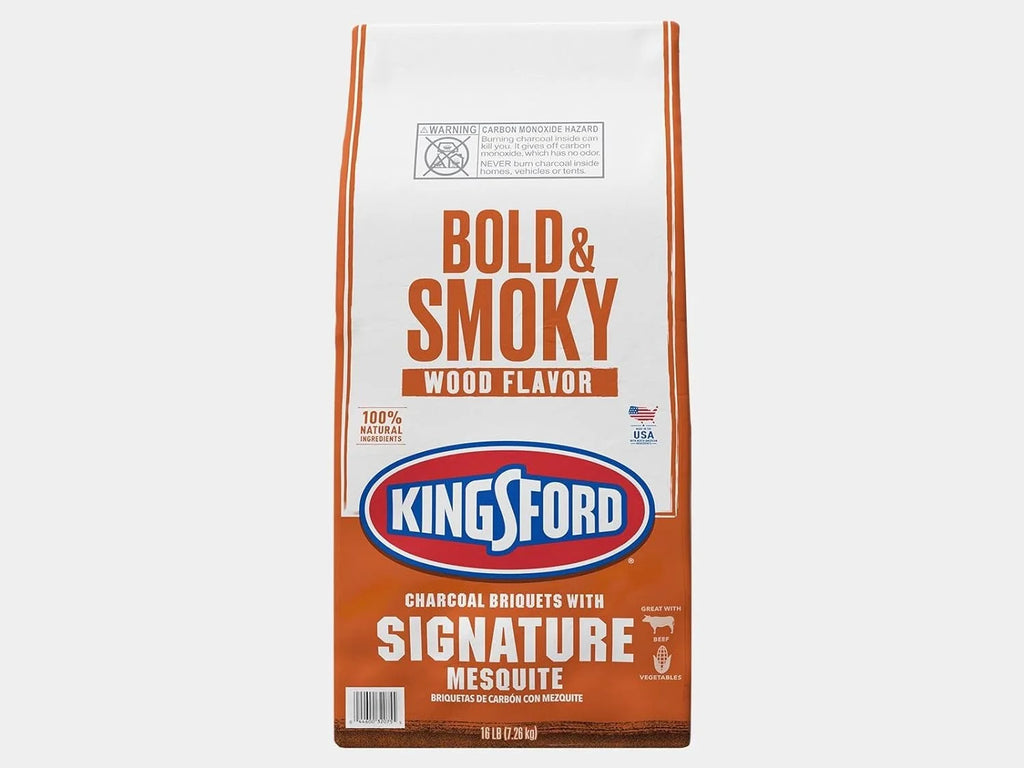 Original Charcoal Briquettes with Mesquite 16 Pounds Y99551