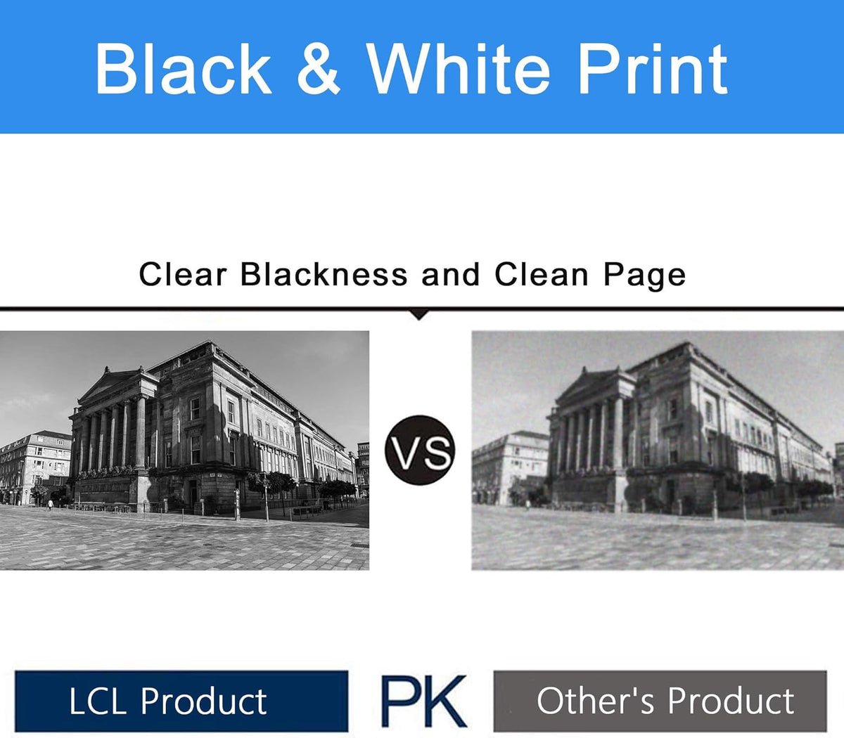 Compatible Toner Cartridge Replacement for Lexmark 24B6186 16000 Pages Black (1-Pack) Pack of 2 J923