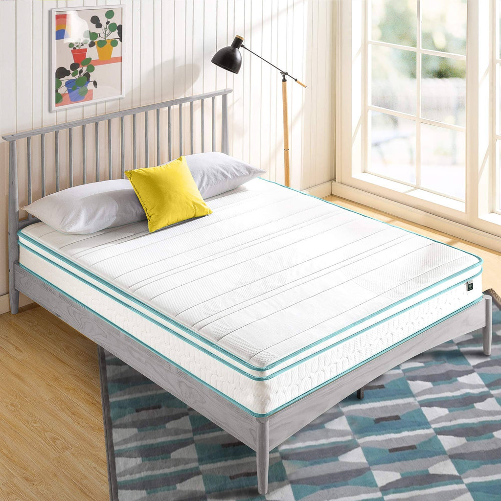 Euro Top Memory Foam Spring Hybrid Twin Mattress K2607